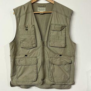 Vintage BANANA REPUBLIC - Multi-pocket Utility Vest - 100% Cotton